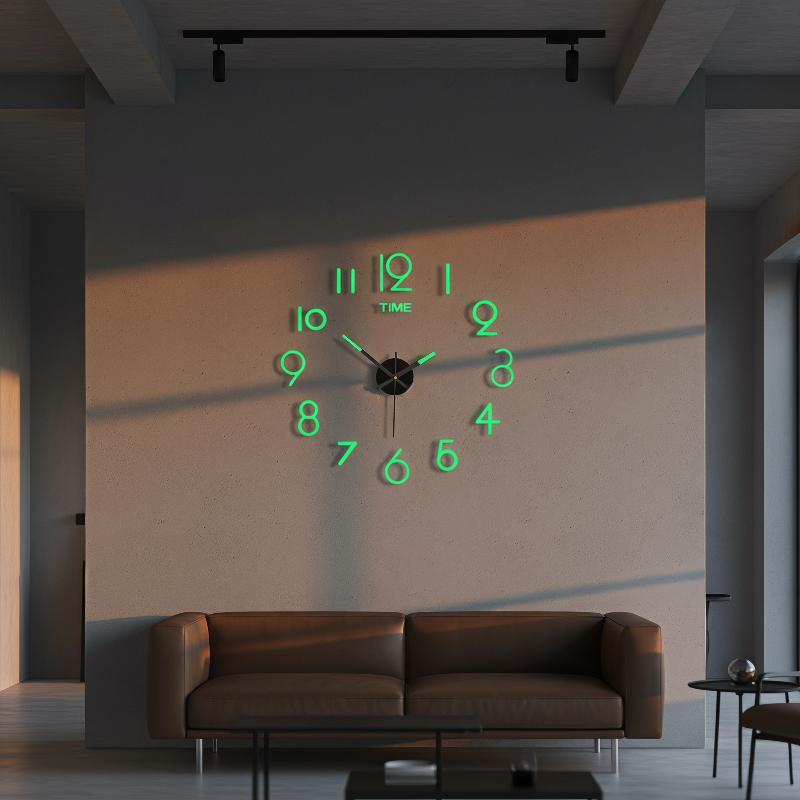 Wall Clock Silent - Acrylspiegel 3D DIY Wanduhr 2026 Moderne