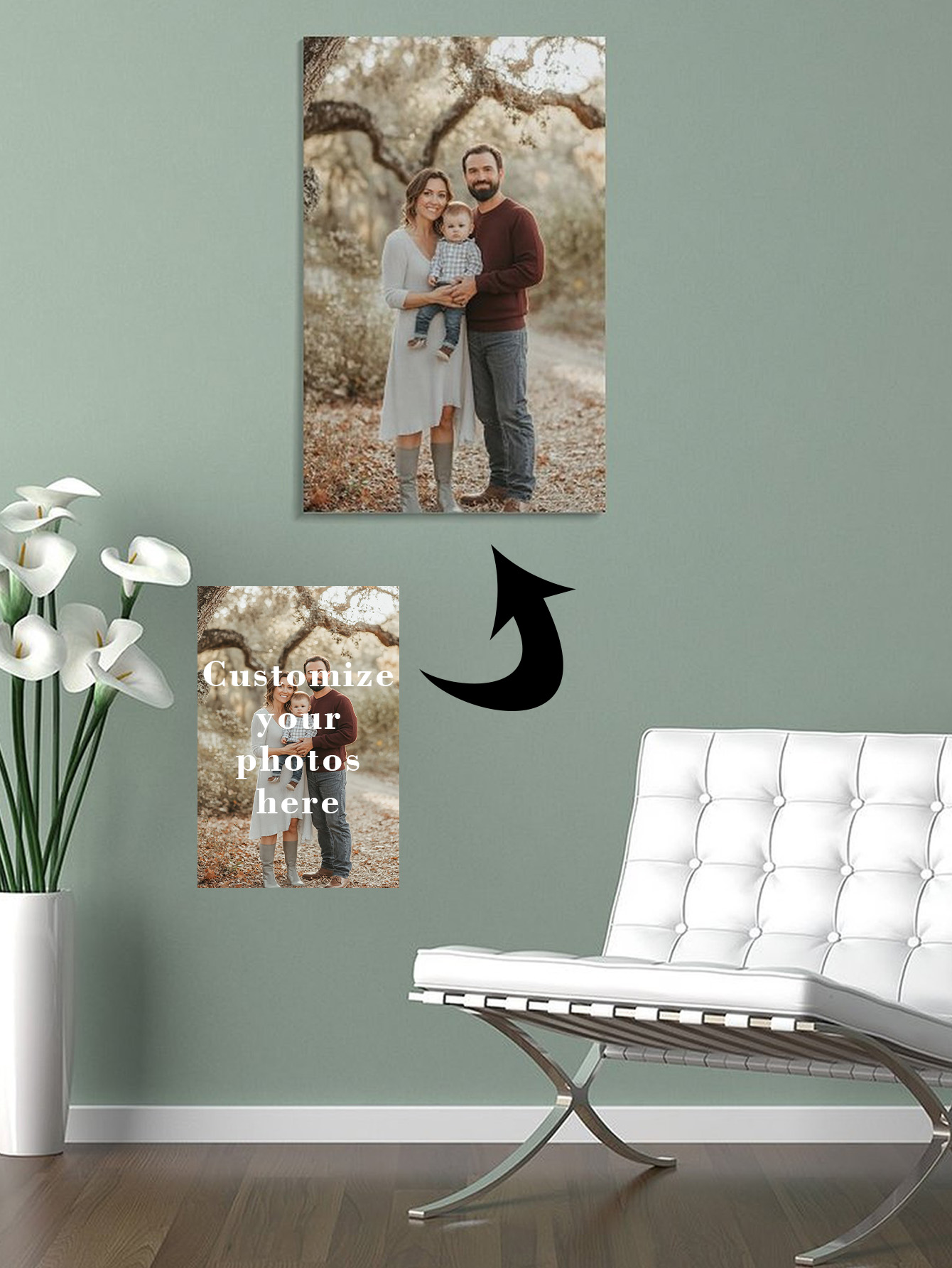 Canvas Painting - Personalisierte Leinwandbilder (nur Bilder ohne Rahmen)
