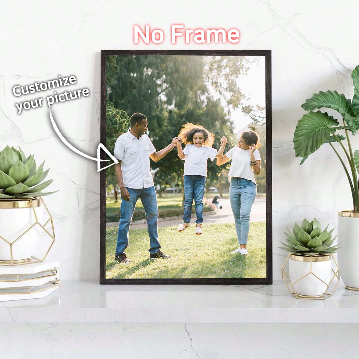 Home Decor Unique - Individuell bedrucktes Leinwandgemälde nach Ihrem Foto,