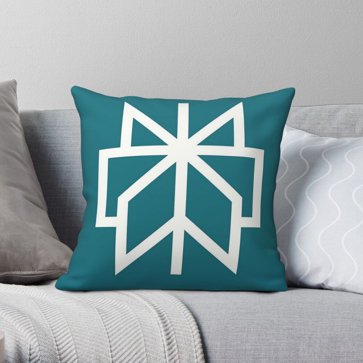 Home Decor Ai - Perplexity Ai Search Engine Quadratischer Kissenbezug,
