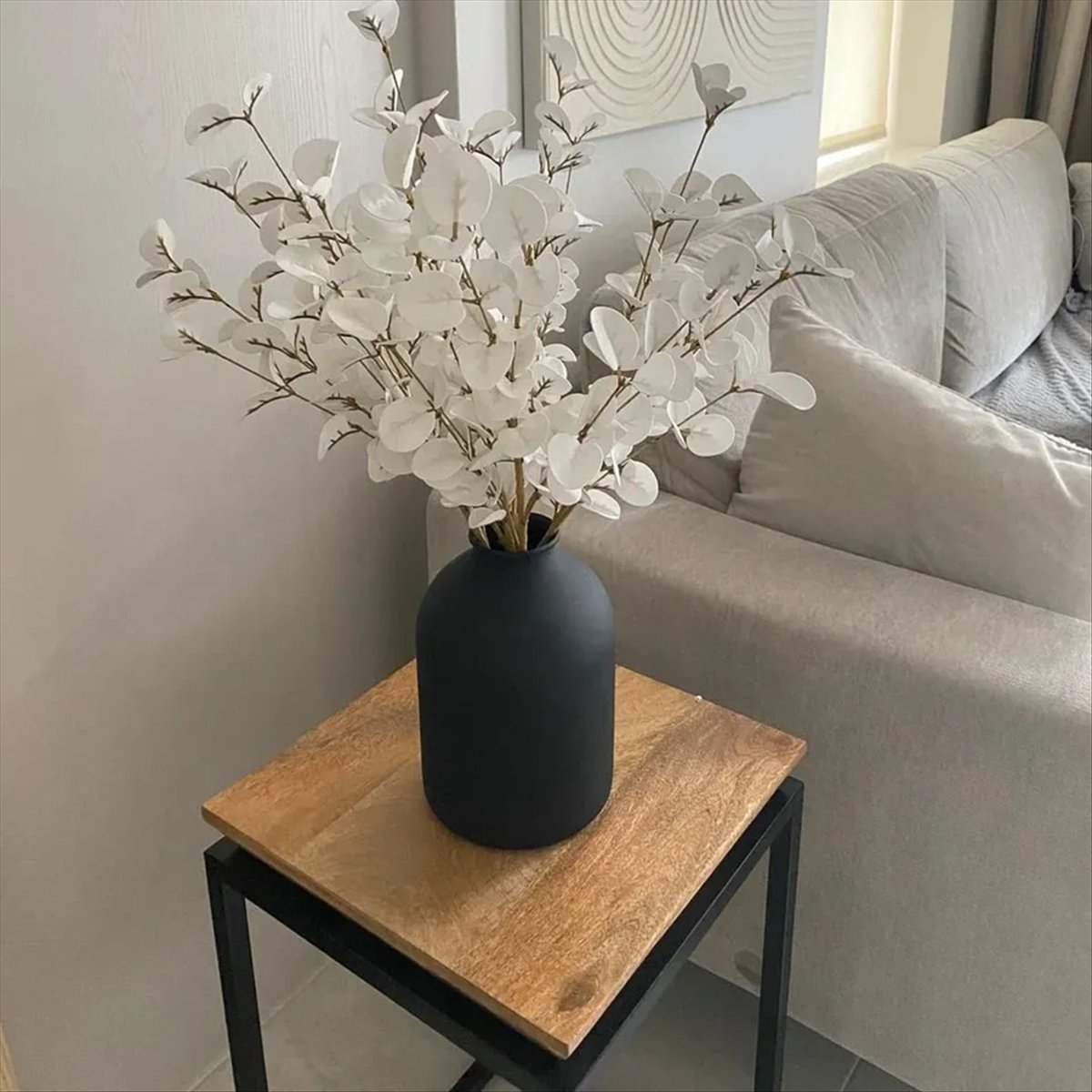 Home Decor Trend 2026 - 2026 Trend Schmiedeeisen Matt-Vase, Hochwertige Heimdekoration