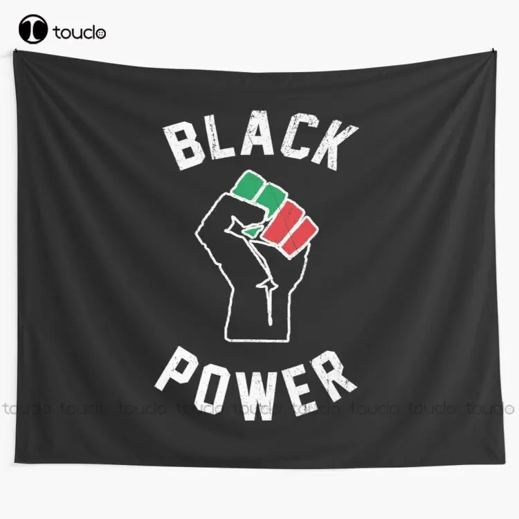 Home Decor Website Free - Black Power Fist Tapisserie Tapisserie Website