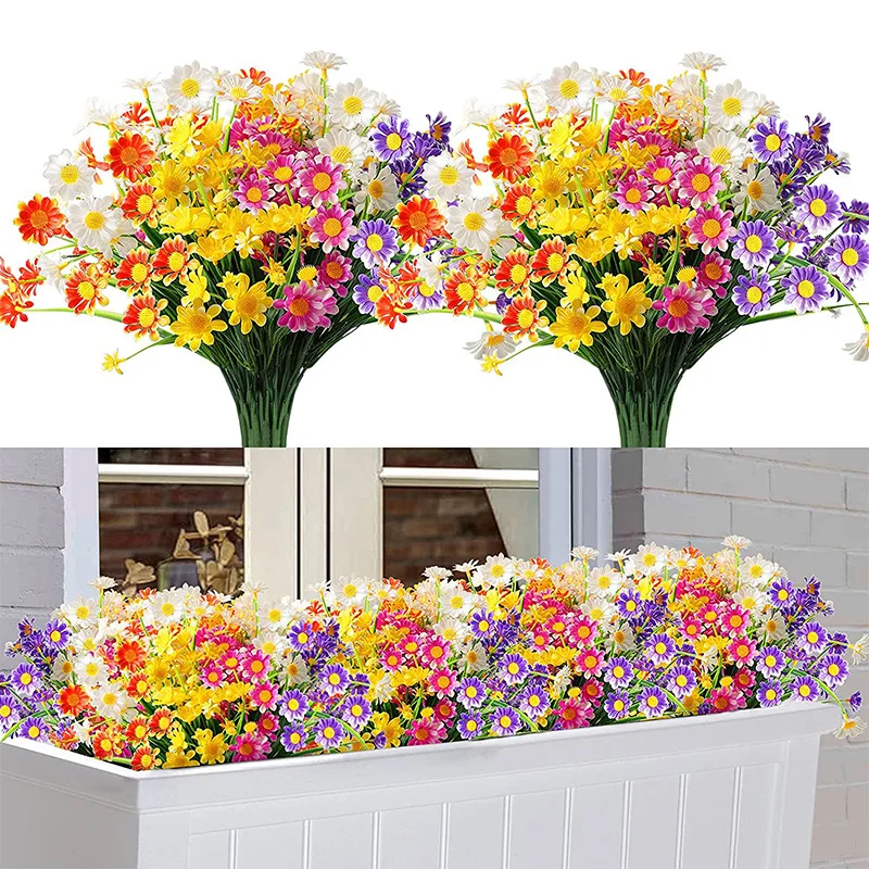 Home Decor Daisy - 35cm künstliche Blume Gänseblümchen Anti-UV nicht