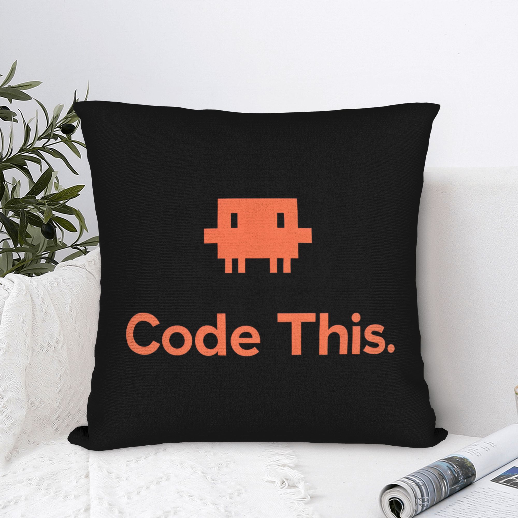 Home Decor Ai - 3D Orange Cube Ananx1 Ai Agent