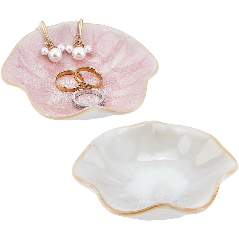 Ceramic Trinket Dish - Blumen-Schmuck-Tablett, Ringschale, Schmuck-Tablett, florales Schmuck-Display, Keramik,