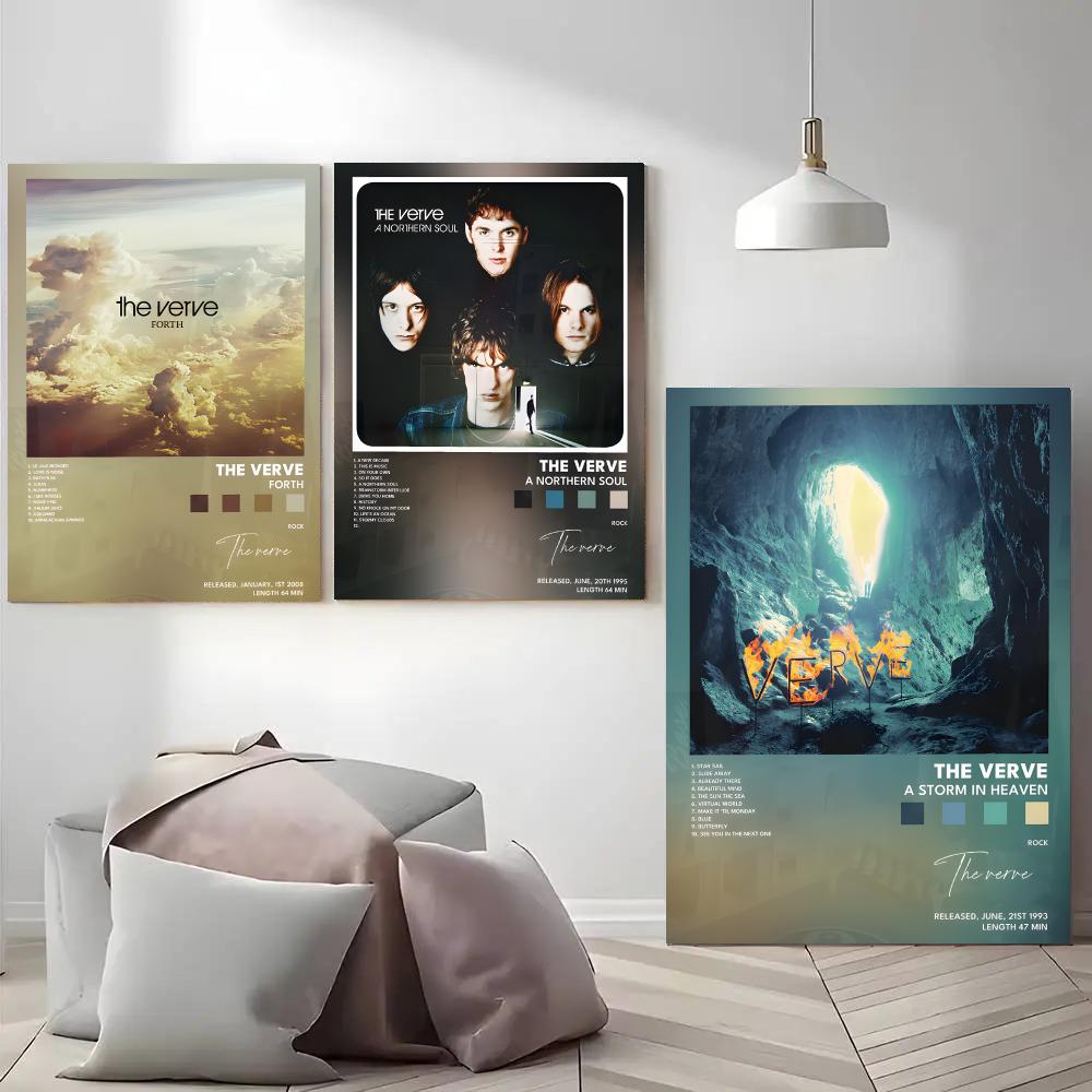 Home Decor Living Room Ideas - Das V-Verve-Album-Poster, HD-Wandaufkleber, selbstklebende Aufkleber für