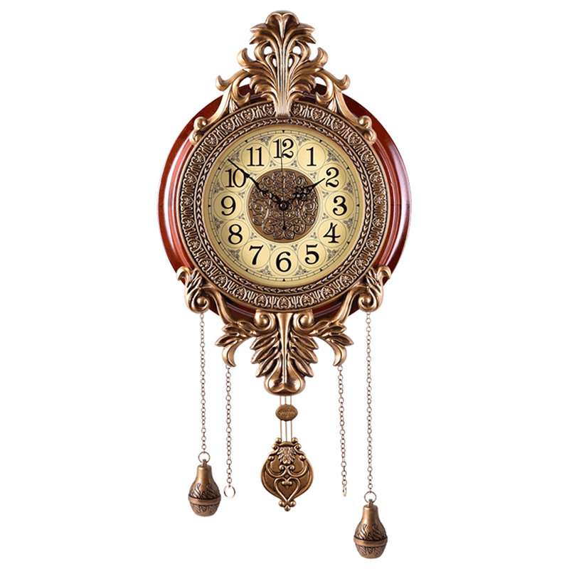 Wall Clock Silent - Leise Wanduhr aus massivem Holz, europäische