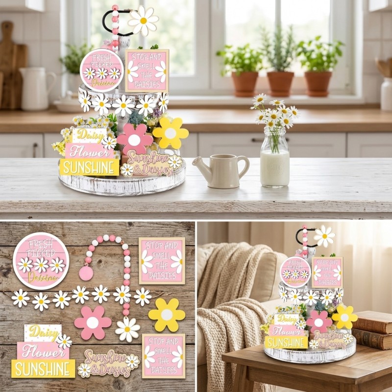 Gänseblümchen-Etagenplatten-De – Home Decor Daisy Bewertung und Preis