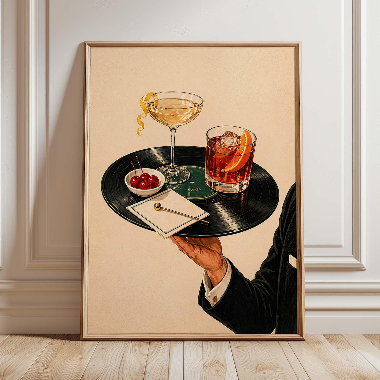 Vintage Schallplatten-Cocktail – Home Decor Youtube Bewertung und Preis