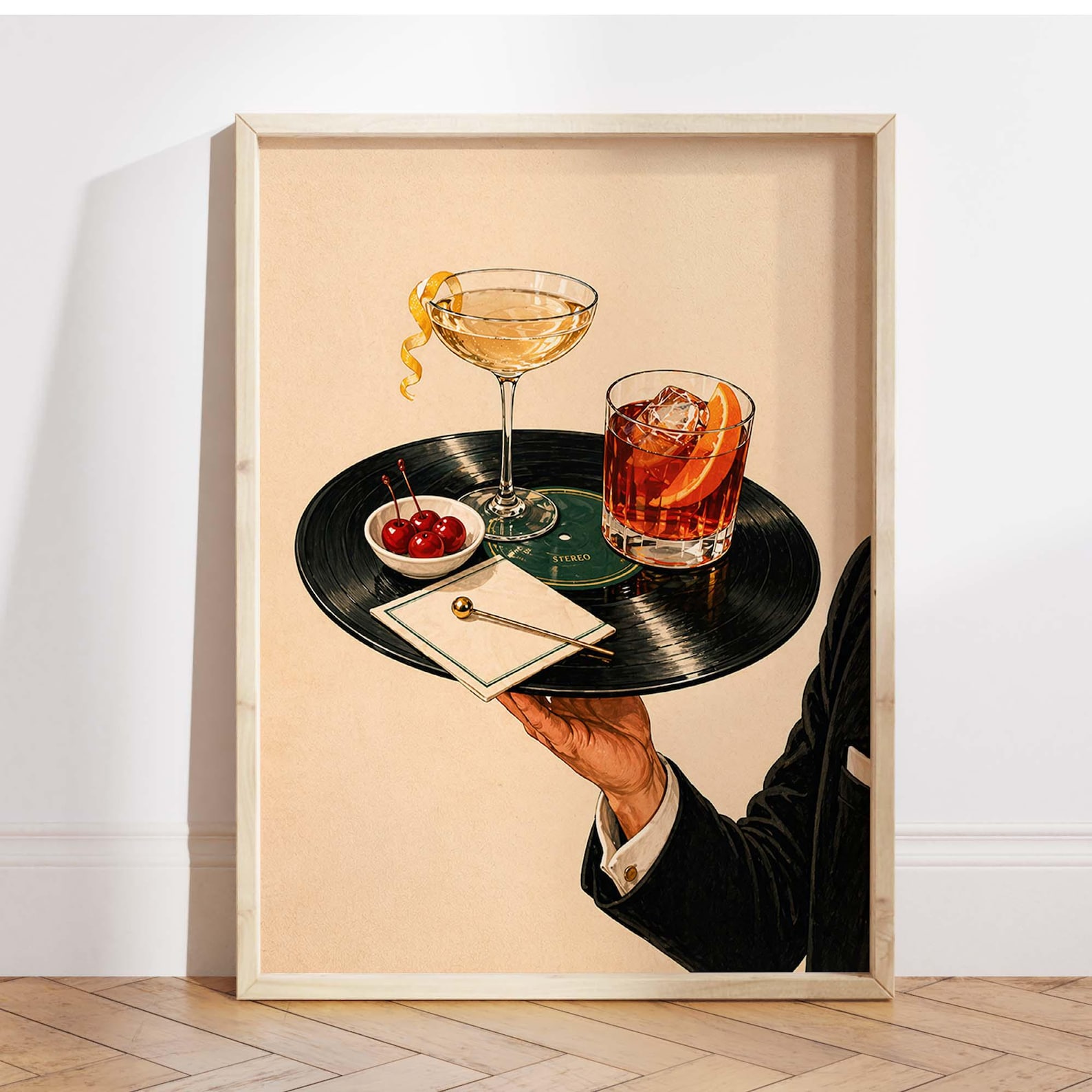 Vintage Schallplatten-Cocktail – Home Decor Youtube Bewertung und Preis