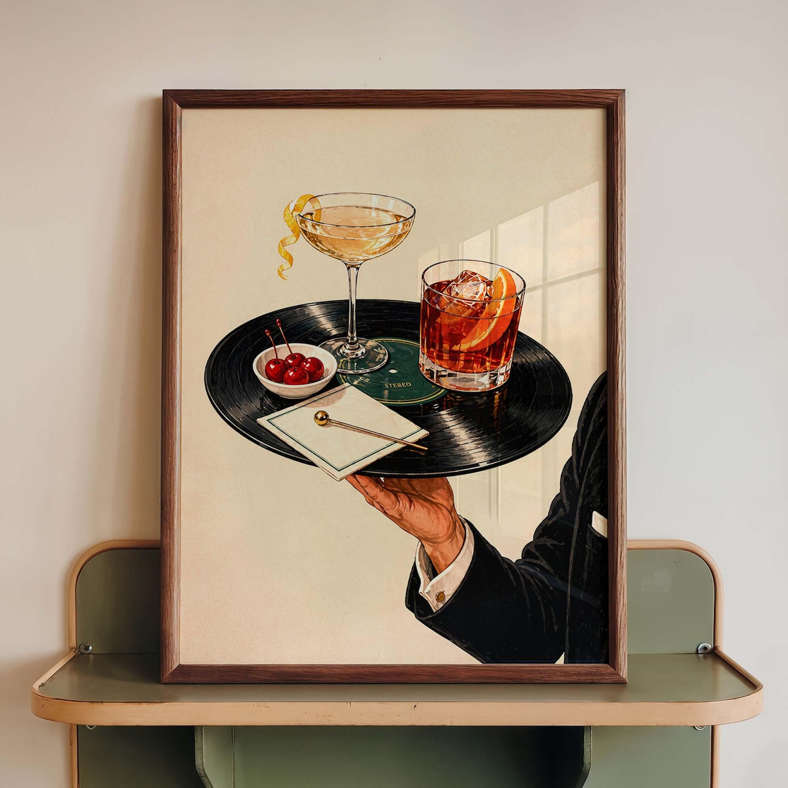 Vintage Schallplatten-Cocktail – Home Decor Youtube Bewertung und Preis