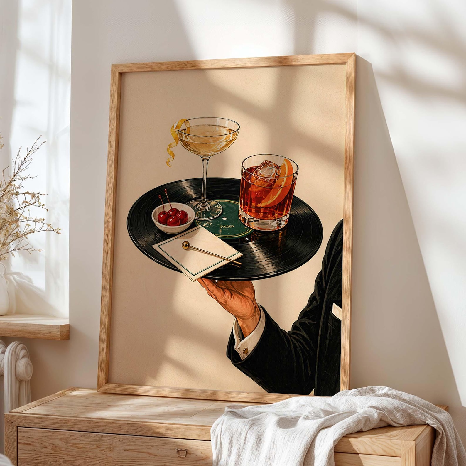 Vintage Schallplatten-Cocktail – Home Decor Youtube Bewertung und Preis