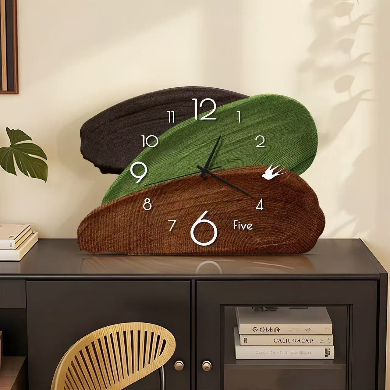 Retro Grüne Wand- und Tischuhr – Wall Clock Silent Bewertung und Preis