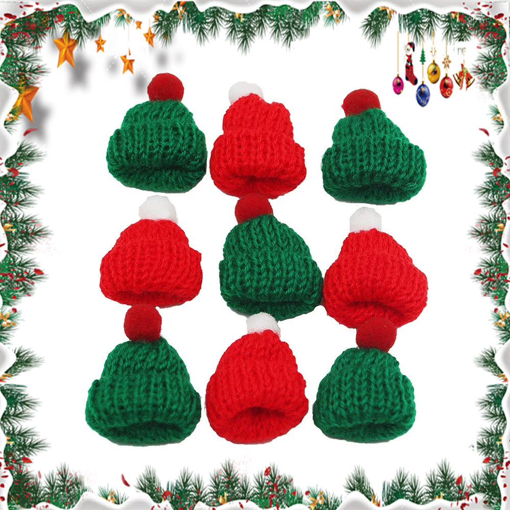 10 Stücke 3,5x5 cm Mini Weihna – Yarn Home Decor Bewertung und Preis