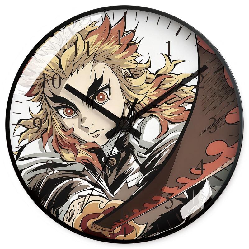 Demon Slayer Anime Cartoon Wan – Wall Clock Silent Bewertung und Preis