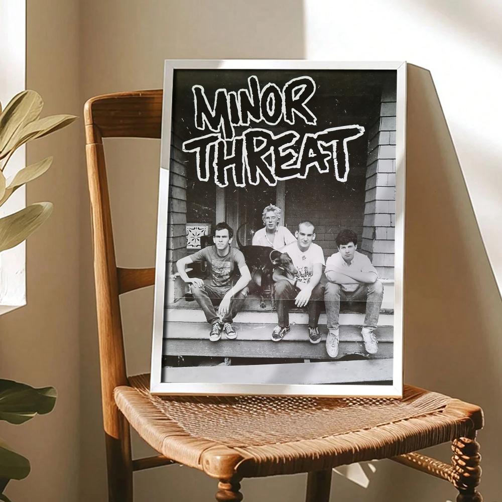 Rockband M-Minor Threat Poster – Home Decor Living Room Ideas Bewertung und Preis