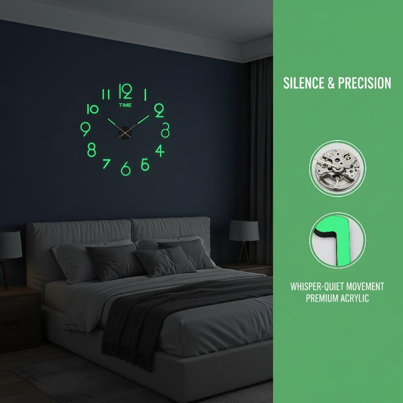 Acrylspiegel 3D DIY Wanduhr 20 – Wall Clock Silent Bewertung und Preis