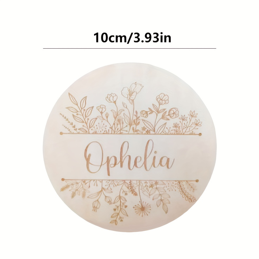 Personalisierte Blumen-Gravur  – Home Decor Unique Bewertung und Preis
