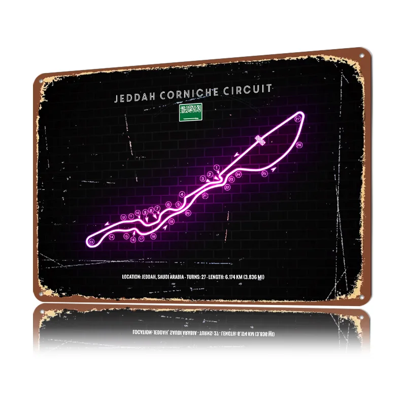 Jeddah Corniche Circuit 3D-Tex – Home Decor Jeddah Bewertung und Preis