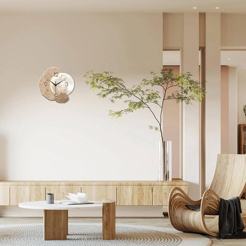 Minimalistisches Mond-Design,  – Wall Clock Silent Bewertung und Preis