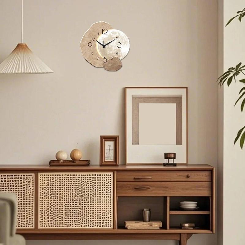 Minimalistisches Mond-Design,  – Wall Clock Silent Bewertung und Preis
