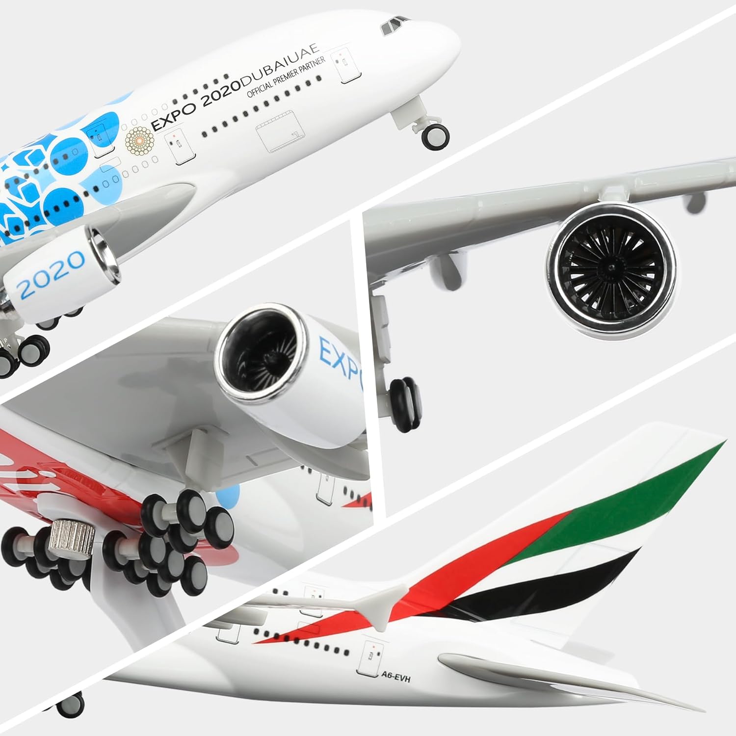30cm UAE Expo A380 Airlines Fl – Home Decor Uae Bewertung und Preis