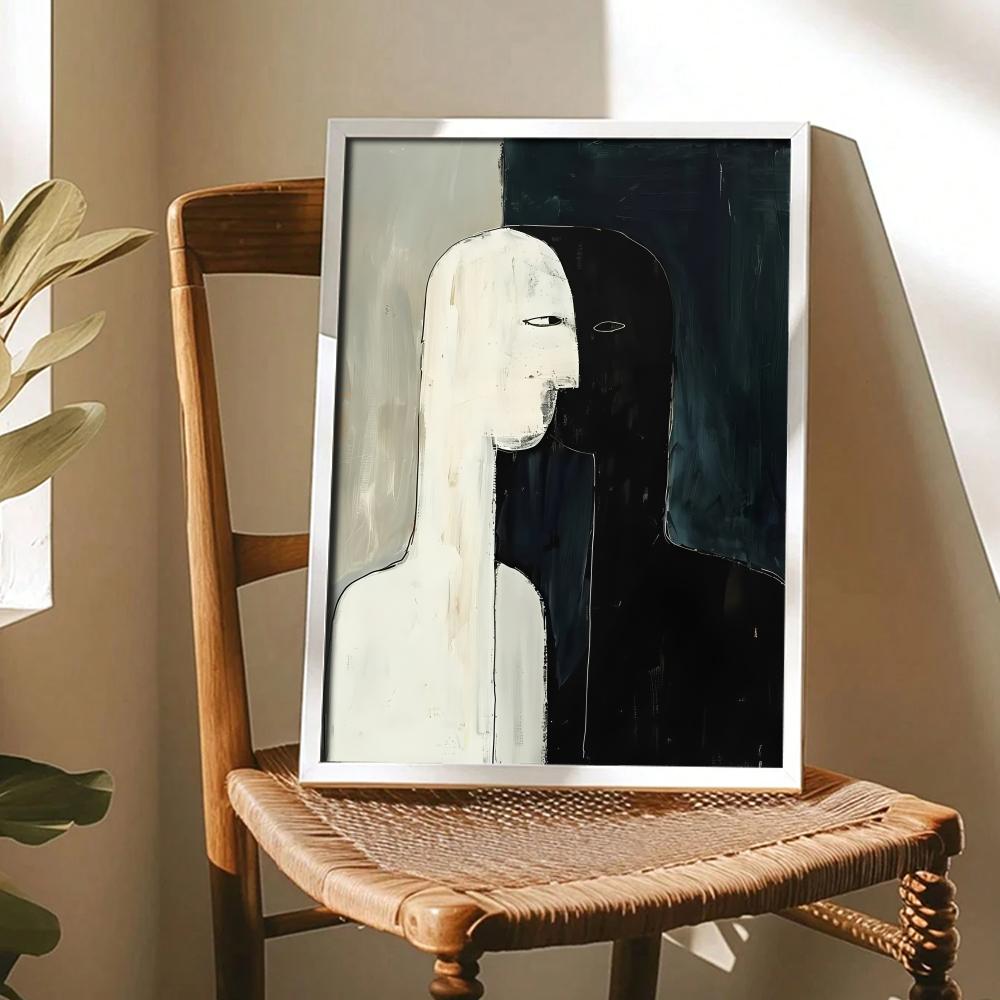 Dunkle Gemälde-Kunstdesign-Pos – Home Decor Living Room Ideas Bewertung und Preis