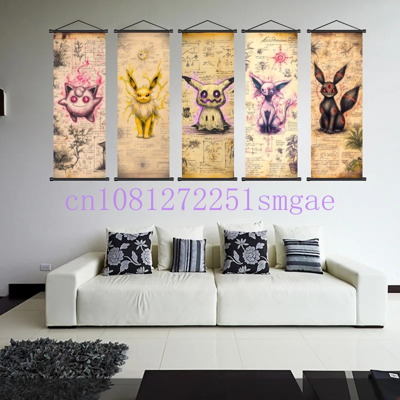 Pokemon Retro Charizard Bulbas – Canvas Painting Bewertung und Preis