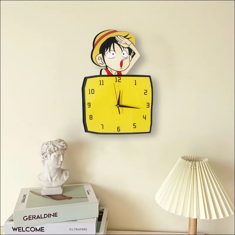 Monkey· D·Ruffy süße süße Kawa – Wall Clock Silent Bewertung und Preis