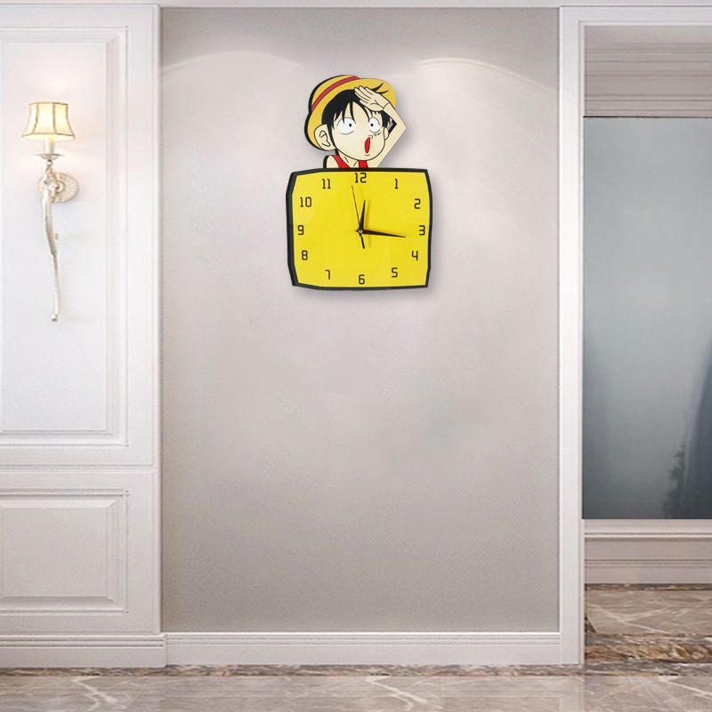 Monkey· D·Ruffy süße süße Kawa – Wall Clock Silent Bewertung und Preis