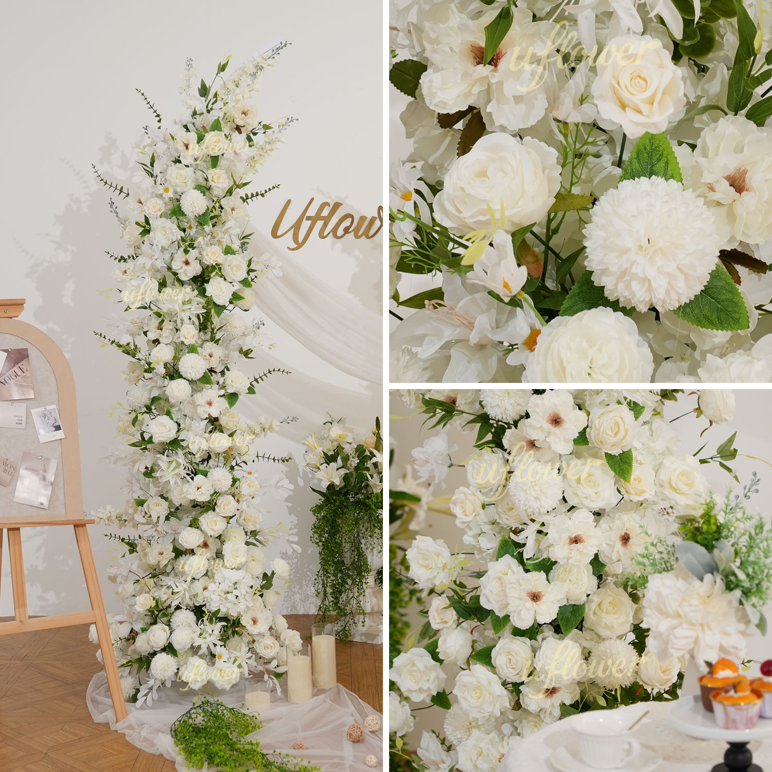 Luxuriöser Hochzeitsbogen mit  – Home Decor Daisy Bewertung und Preis