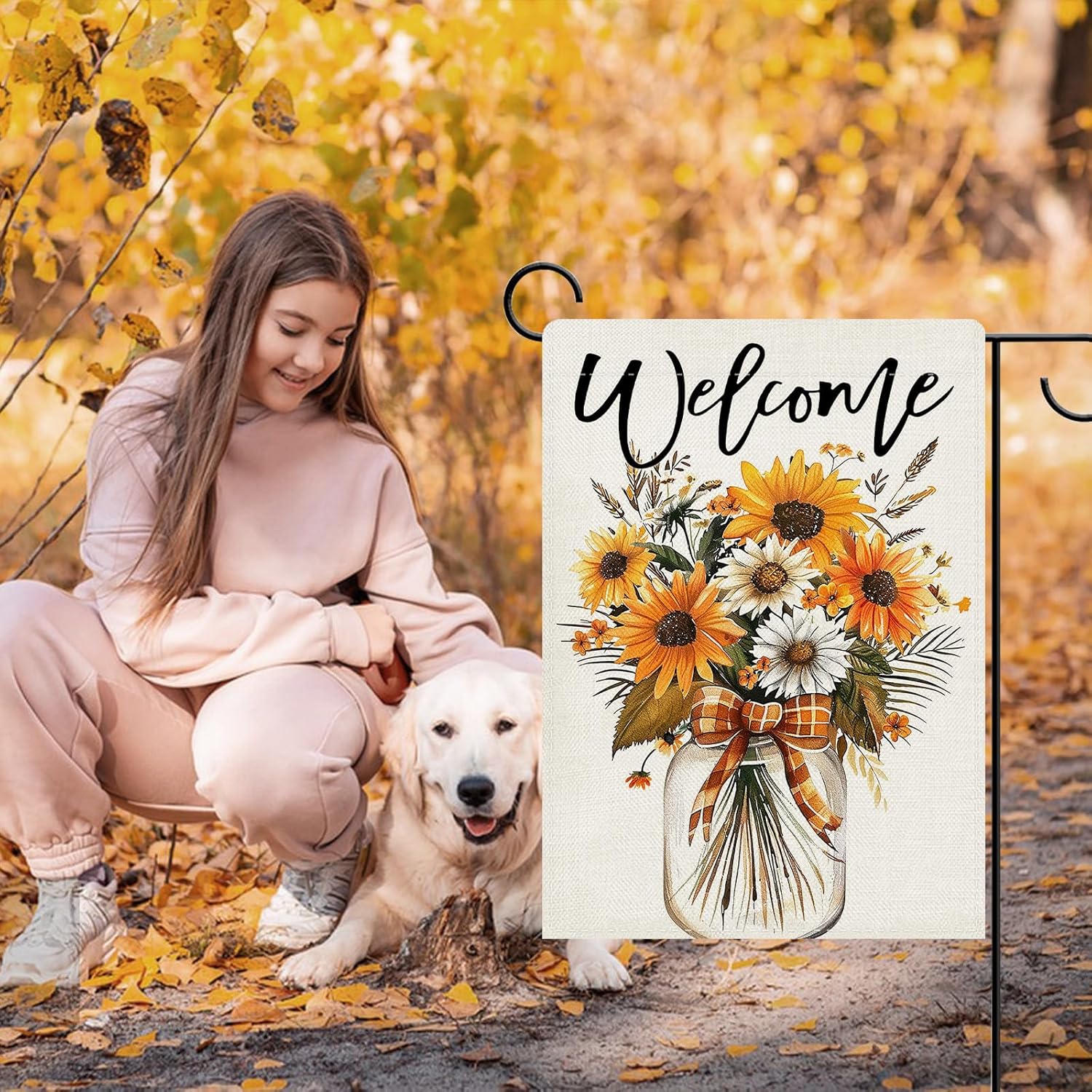 Dyrenson Welcome Fall Flower D – Home Decor Daisy Bewertung und Preis