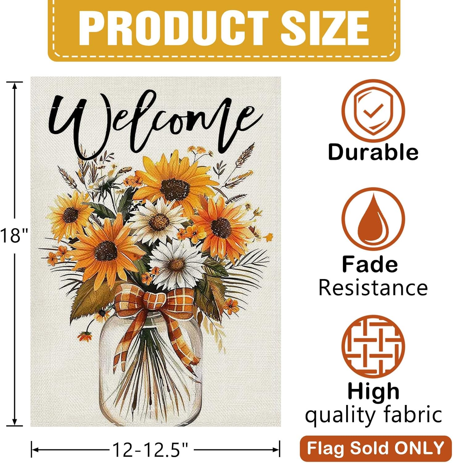 Dyrenson Welcome Fall Flower D – Home Decor Daisy Bewertung und Preis