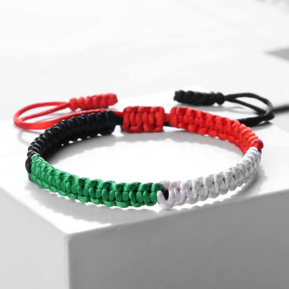Palästina Flagge Schnur Armban – Home Decor Uae Bewertung und Preis
