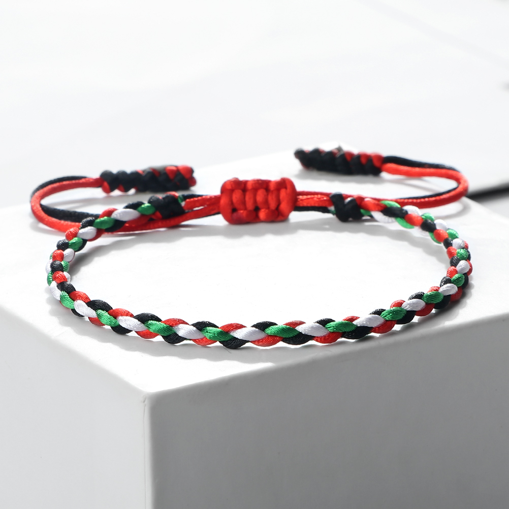 Palästina Flagge Schnur Armban – Home Decor Uae Bewertung und Preis