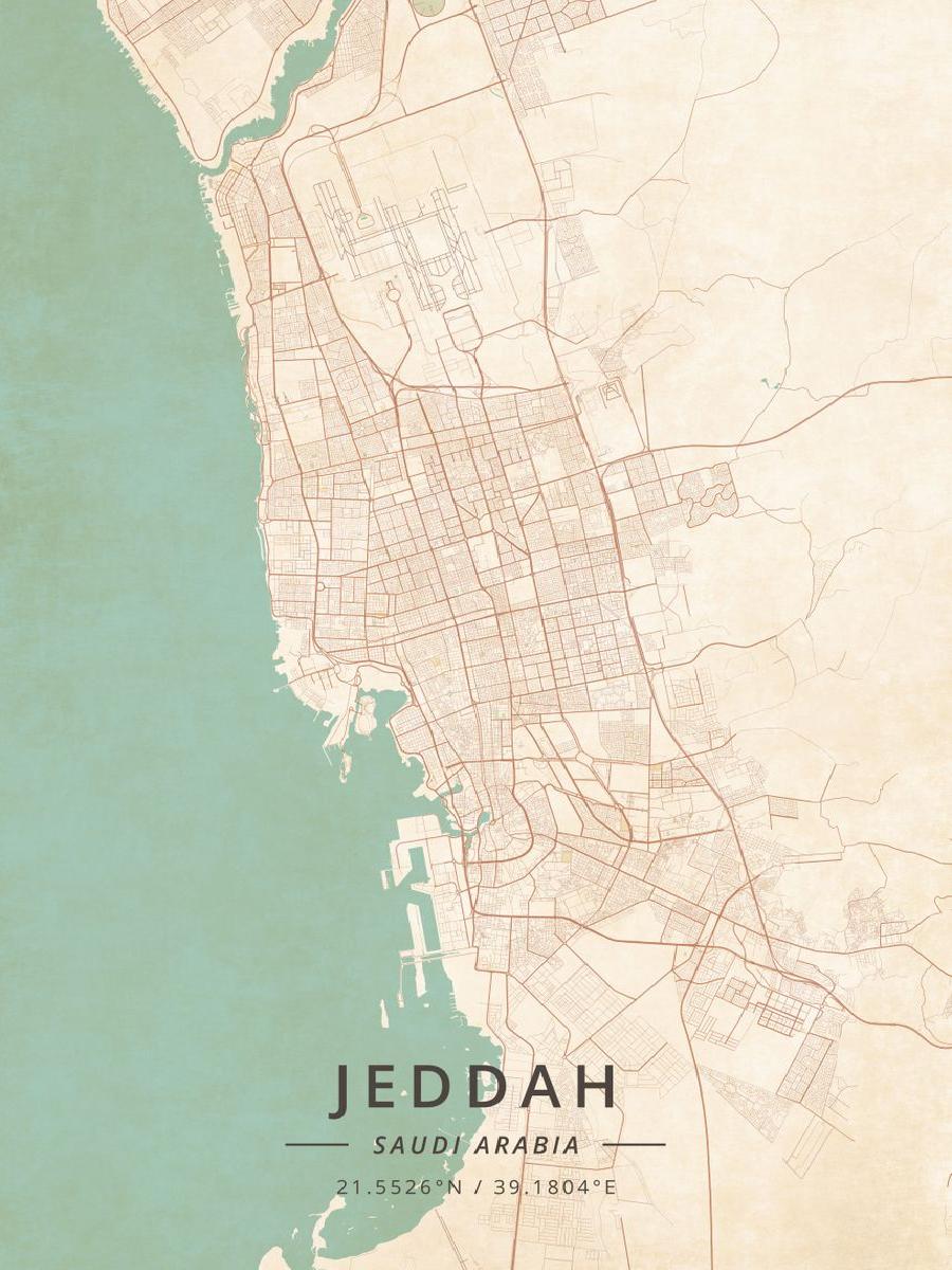 Jeddah saudi arabia stadt kart – Home Decor Jeddah Bewertung und Preis