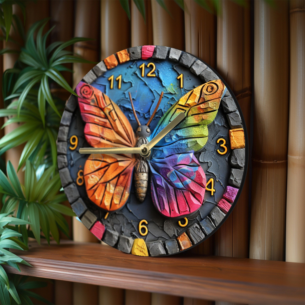 1 Stück 8 Zoll (20 x 20 cm) le – Wall Clock Silent Bewertung und Preis
