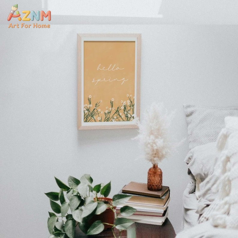 AZNM ungerahmter Leinwanddruck – Home Decor Daisy Bewertung und Preis