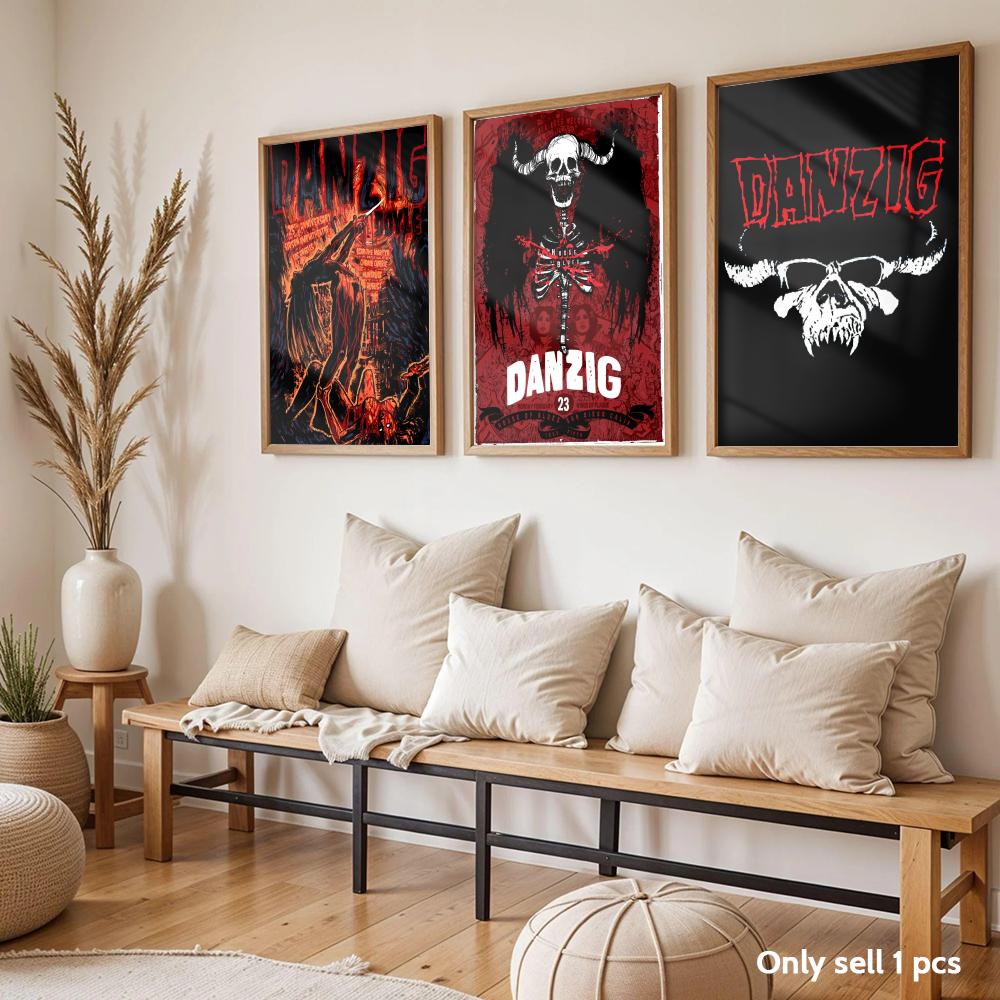 Heavy Metal Band D-Danzig Post – Home Decor Living Room Ideas Bewertung und Preis