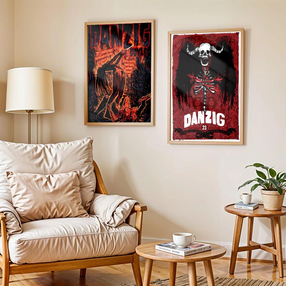 Heavy Metal Band D-Danzig Post – Home Decor Living Room Ideas Bewertung und Preis