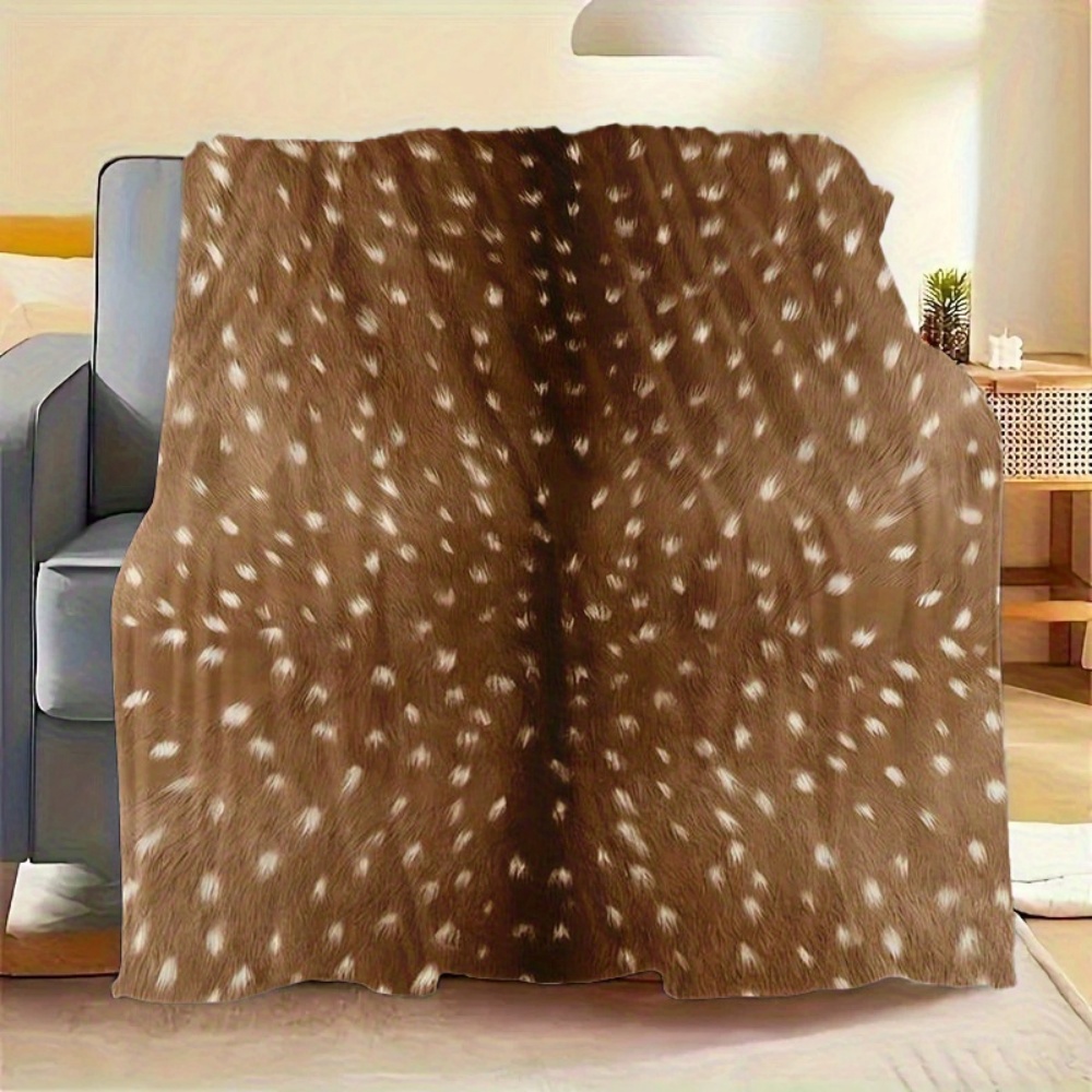 Vintage braune Flanelldecke mi – Neutral Throw Blanket Bewertung und Preis