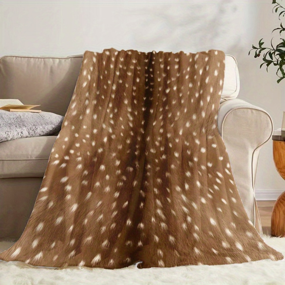 Vintage braune Flanelldecke mi – Neutral Throw Blanket Bewertung und Preis