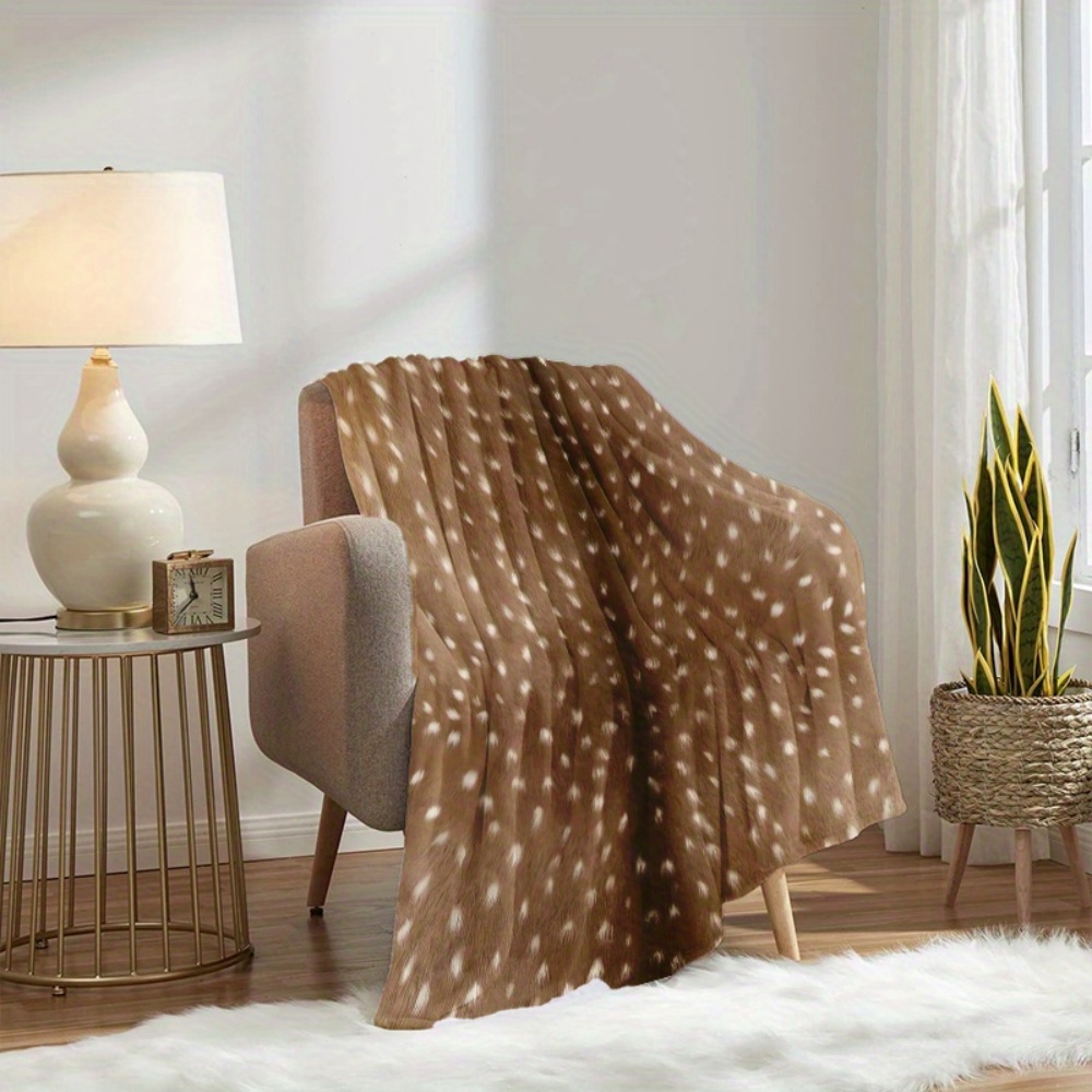 Vintage braune Flanelldecke mi – Neutral Throw Blanket Bewertung und Preis