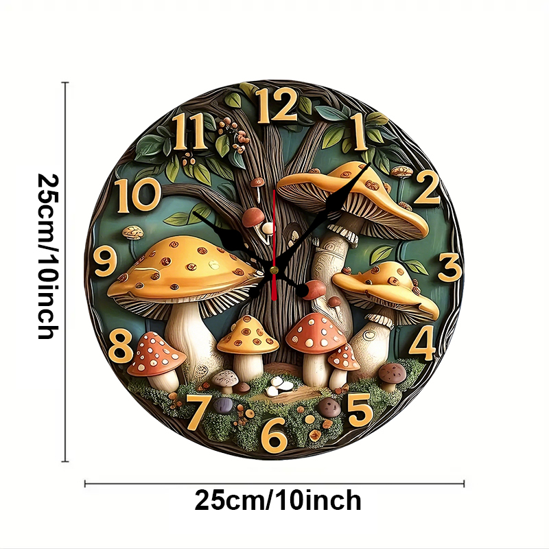 Niedliche runde, geräuschlose  – Wall Clock Silent Bewertung und Preis