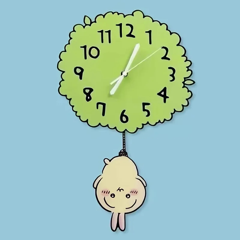 Niedliche Chiikawa Pendel-Wand – Wall Clock Silent Bewertung und Preis