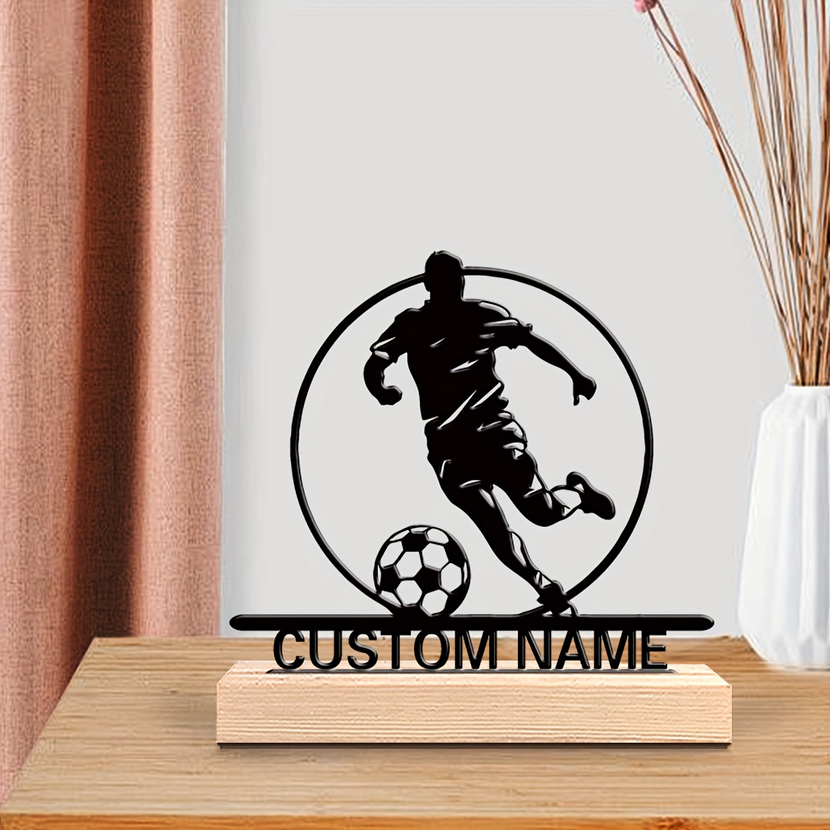 Personalisierte Fußballspieler – Home Decor Unique Bewertung und Preis