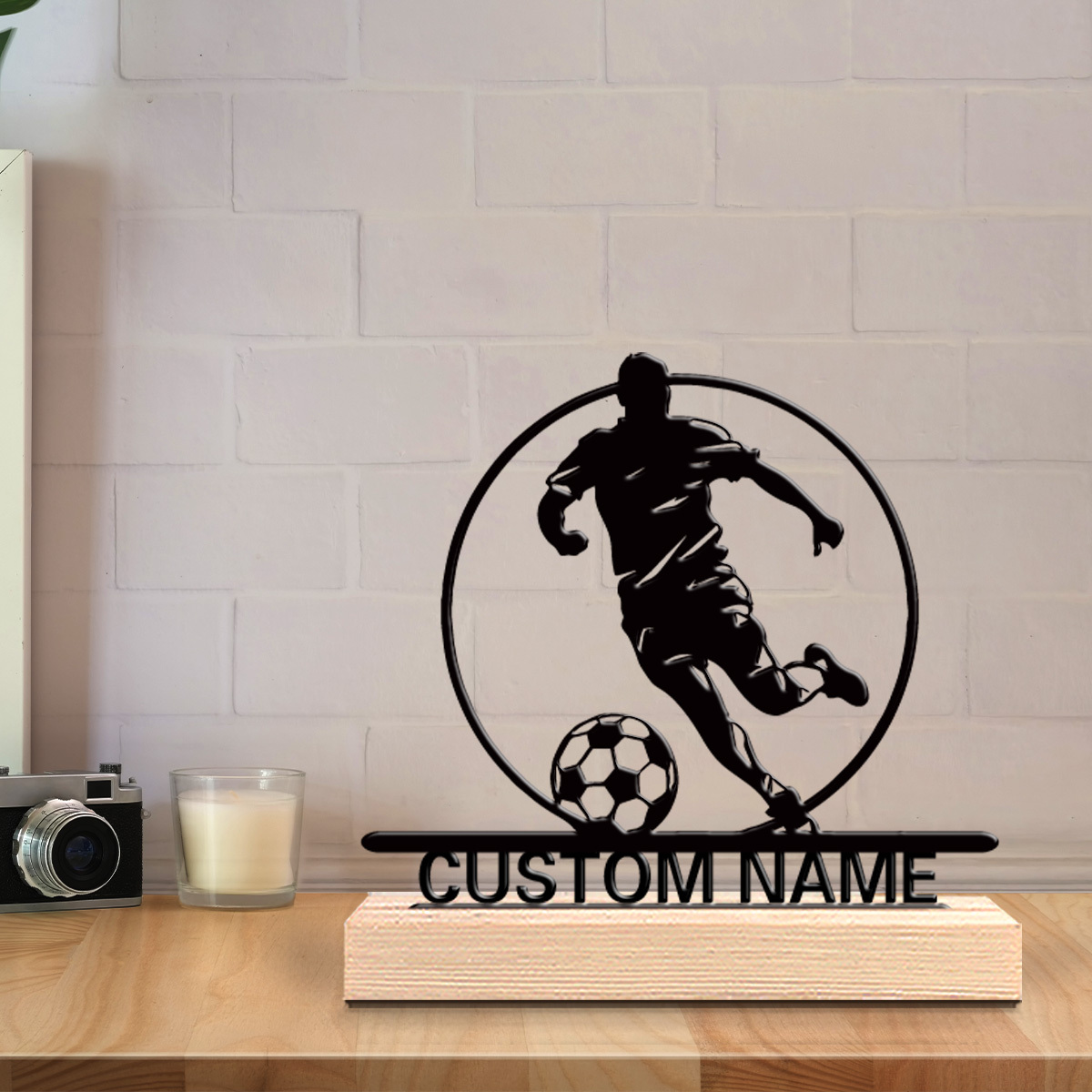 Personalisierte Fußballspieler – Home Decor Unique Bewertung und Preis