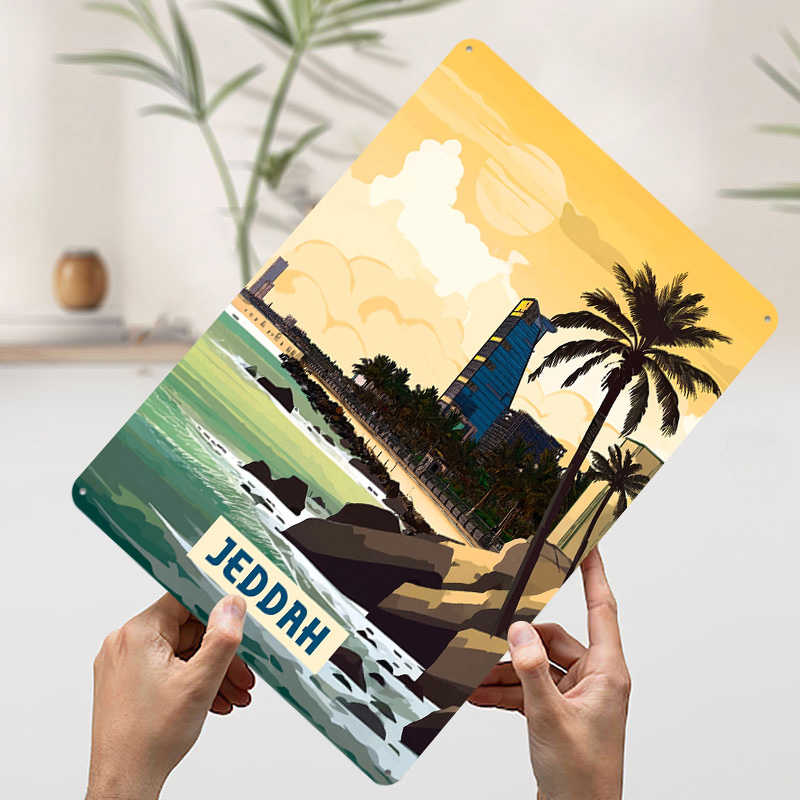 Jeddah Poster Maßgefertigte Vi – Home Decor Jeddah Bewertung und Preis