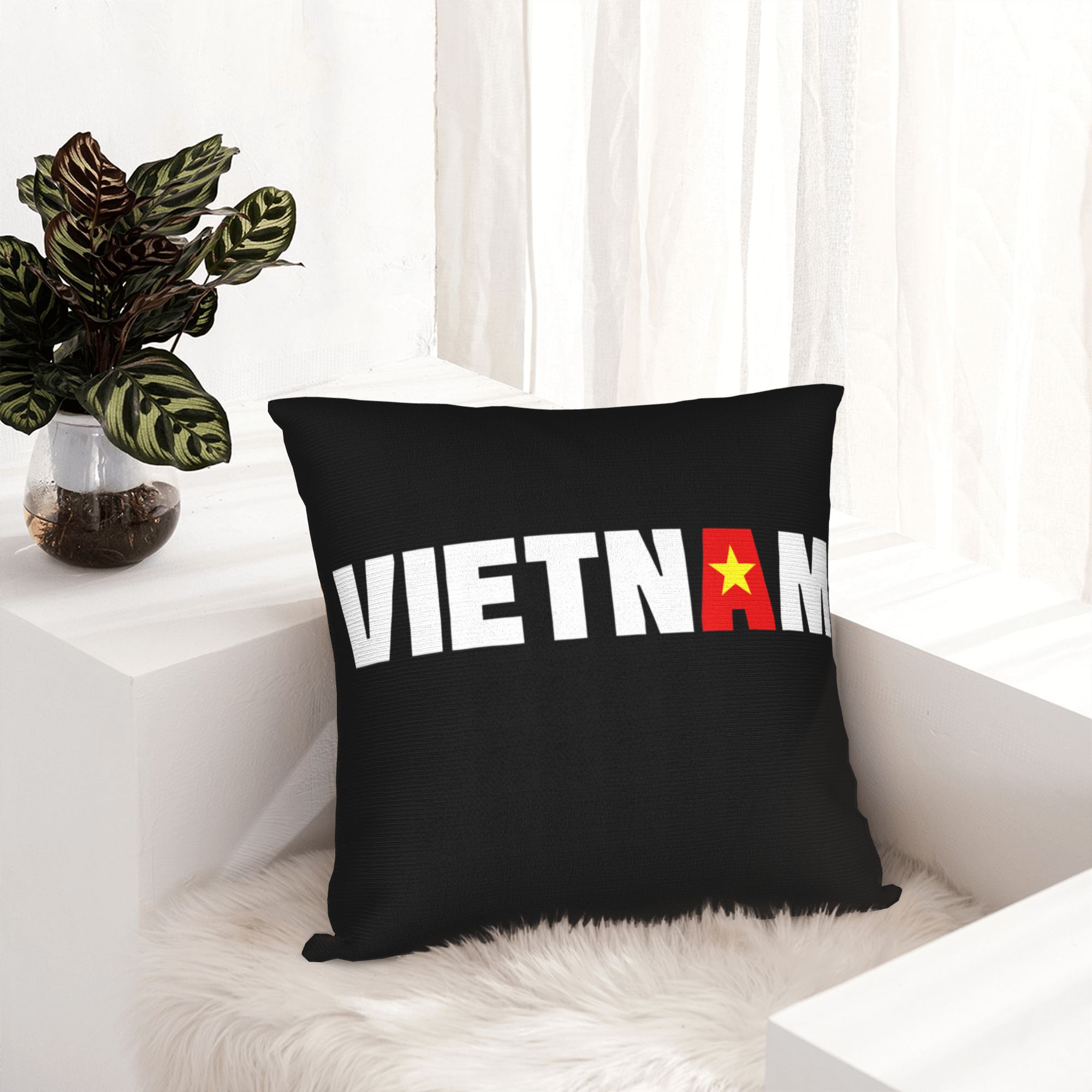 Vietnam-Flagge, gelber Stern,  – Home Decoration Bewertung und Preis