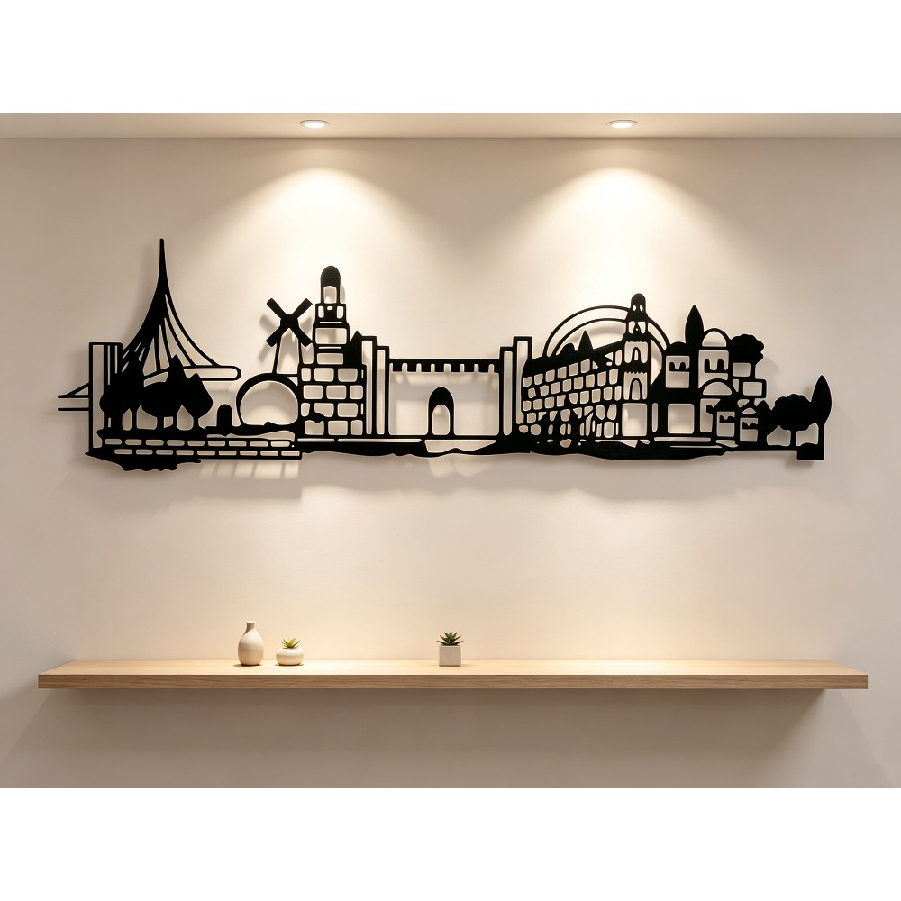 CIFBUY Metall-Wandkunst, Jerus – Home Decoration Bewertung und Preis